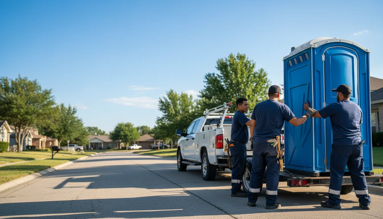 Portable Toilet Rental in Mechanicsburg, IL near me